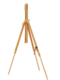 Тип товара Мольберт тренога 180 см, деревянный, лакированный бук, складной