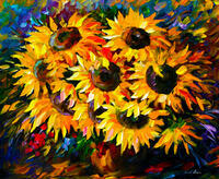 Без бренда «Собранный букет подсолнухов» в Подольске в интернет-магазине  Без бренда «Собранный букет подсолнухов» в Подольске