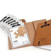 Без бренда «Скретч-карта мира стирающаяся. Карта путешествий» в Подольске