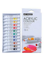 Без бренда «Коробка 48 шт.: Акриловые краски «Две картинки» 12 шт. по 12 мл, проф. пигмент» в Подольске