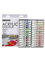 Без бренда «Коробка 24 шт.: Акриловые краски «Две картинки» 24 шт. по 12 мл, проф. пигмент» в Подольске в интернет-магазине Без бренда «Коробка 24 шт.: Акриловые краски «Две картинки» 24 шт. по 12 мл, проф. пигмент» в Подольске