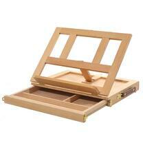 Без бренда «Коробка 10 шт.: Мольберт Две картинки этюдный ящик, настольный, хлопушка 30 см» в Подольске