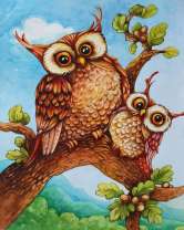 Без бренда «Совёнок с совой на ветке» в Подольске