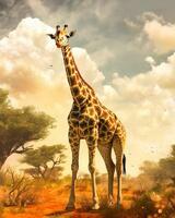 Без бренда «Красивый жираф в солнечный день» в Подольске в интернет-магазине  Без бренда «Красивый жираф в солнечный день» в Подольске
