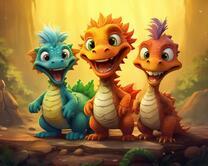 Без бренда «Милые и веселые дракончики» в Подольске