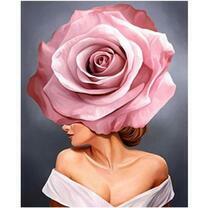 Без бренда «Девушка с розовой розой на голове» в Подольске