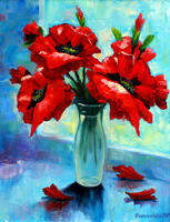 Без бренда «Букет красных маков» в Подольске в интернет-магазине  Без бренда «Букет красных маков» в Подольске