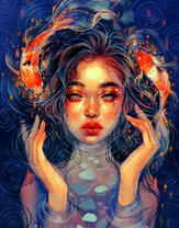 Без бренда «Девушка и карпы кои» в Подольске