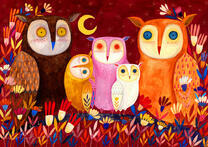 Абстрактные совы