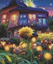 Без бренда «Сказочный домик и поле подсолнухов» в Подольске