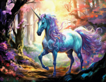 Без бренда «Единорог в фэнтезийном лесу» в Подольске в интернет-магазине  Без бренда «Единорог в фэнтезийном лесу» в Подольске