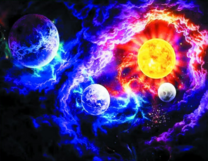 Без бренда «Солнце и планеты среди туч» в Подольске